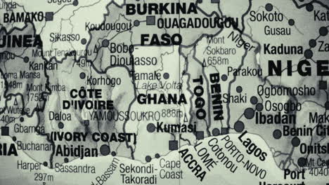 map of west africa