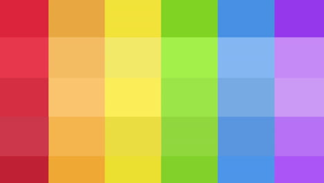 animation of lgbtq rainbow colors stripes