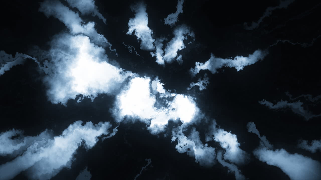 추상적인 구름 풍경