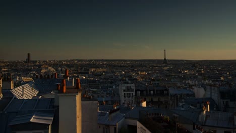 paris sunset view 01