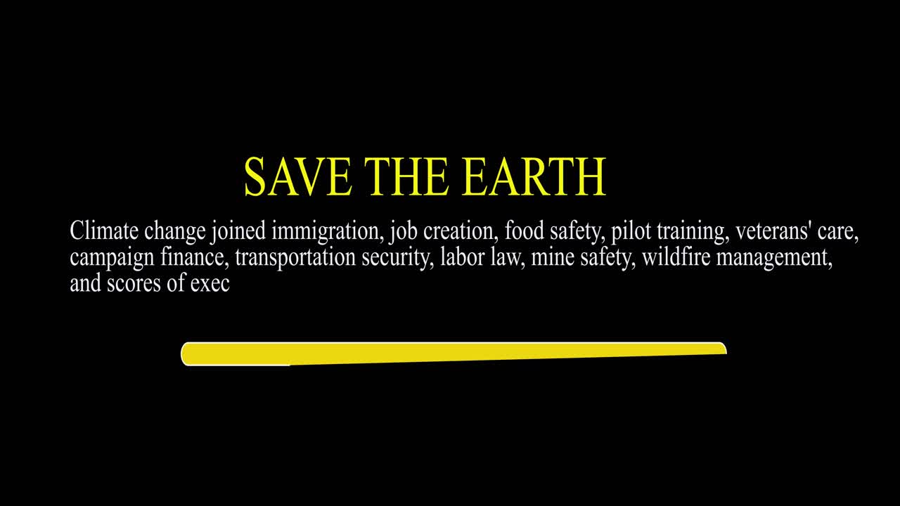 campaña para salvar la tierra y el cambio climático