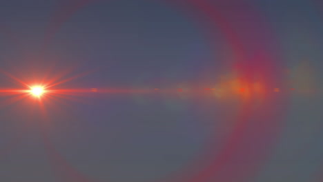 animation of light spots over blue background