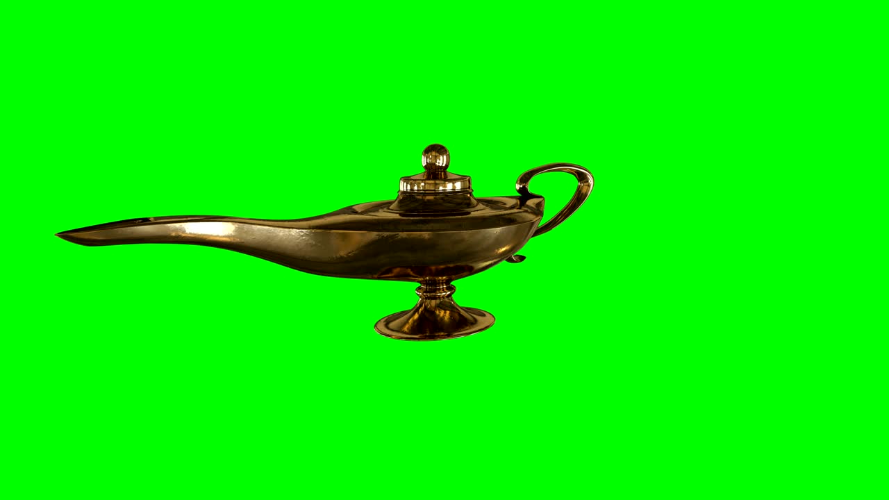 마법의 램프는 360도 회전할 수 있습니다.