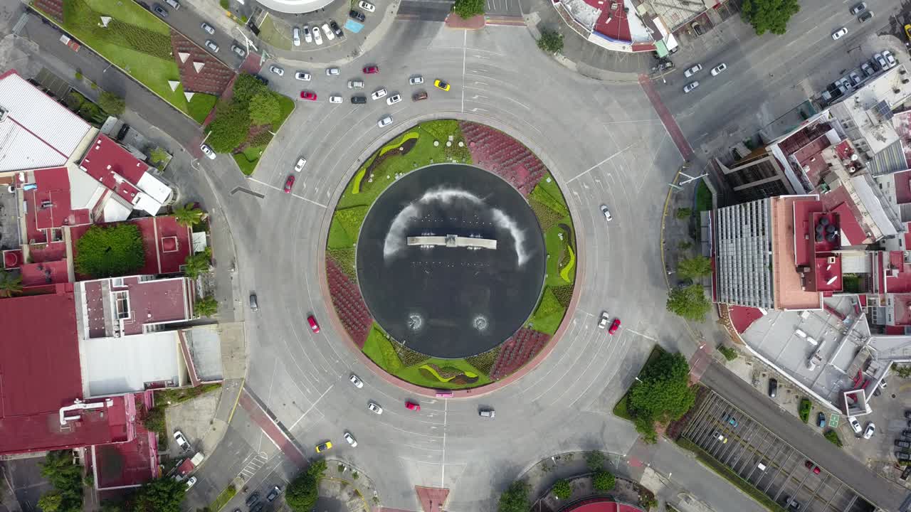 vista del cenit del tráfico en el tráfico de minerva