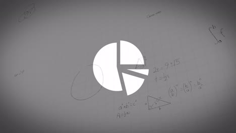 animación de ecuaciones matemáticas sobre el diagrama