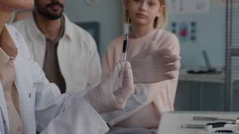 Medical consultation and vaccination