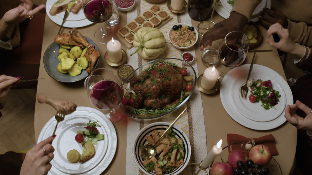 Festive Thanksgiving Dinner