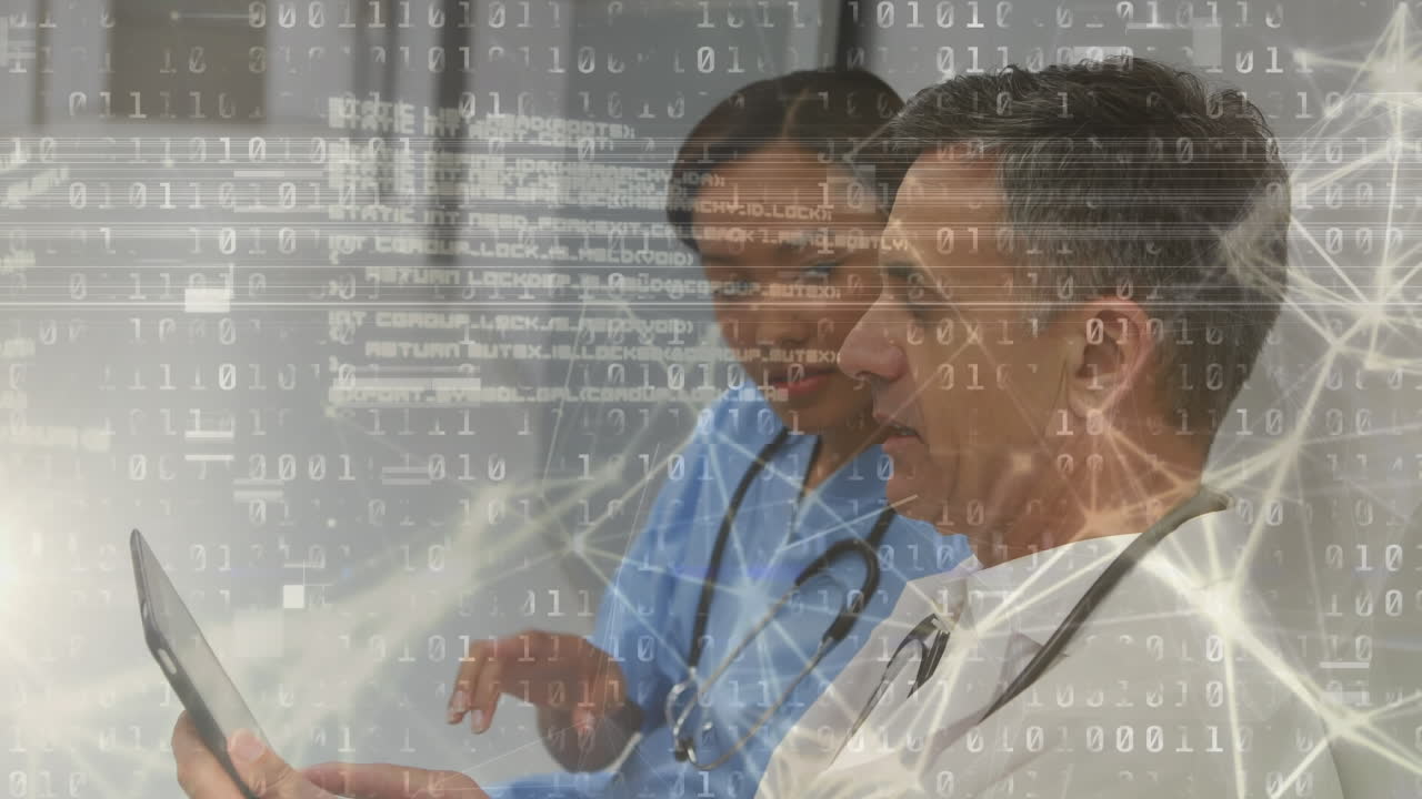 Animation of medical data processing over diverse doctors