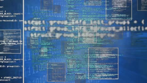 Animation-Einer-Schwebenden-Datenverarbeitung-In-Form-Eines-Schwarzen-Und-Grünen-Gases-In-Weißen-Rahmen