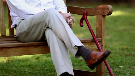 Old-man-sitting-on-a-bench