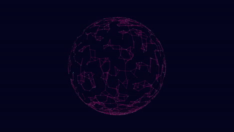 esfera 3d intrincada flotando en el espacio