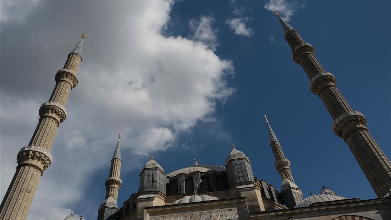 Edirne Selimiye mosque 4K