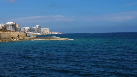 vista del punto dragut sliema, malta