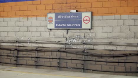 green park metro station delhi