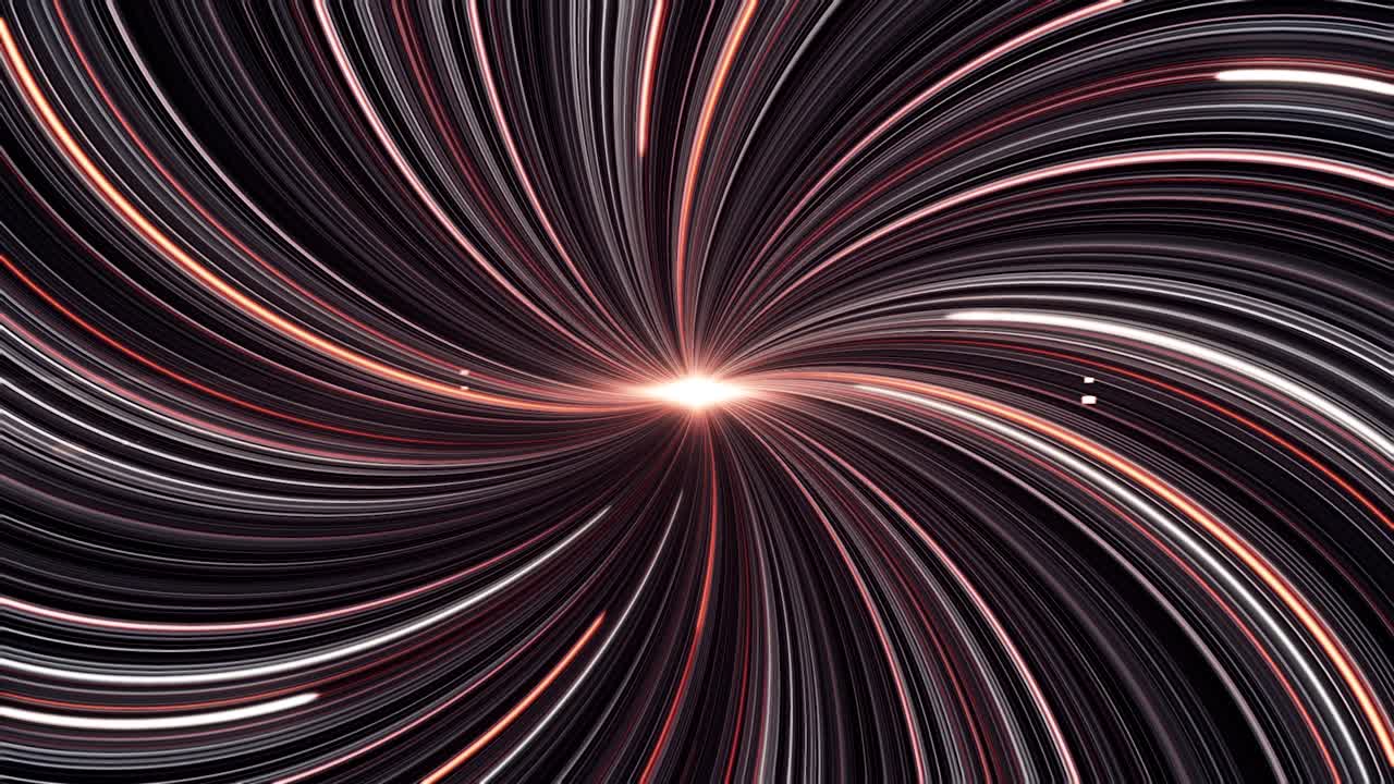 추상적인 반이는 나선형 선