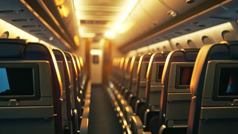 interior del avión