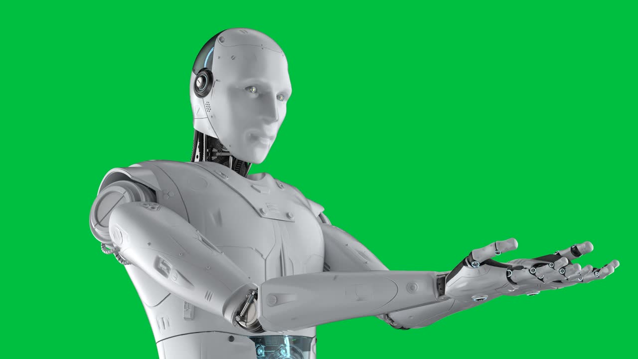 cyborg, mani aperte.