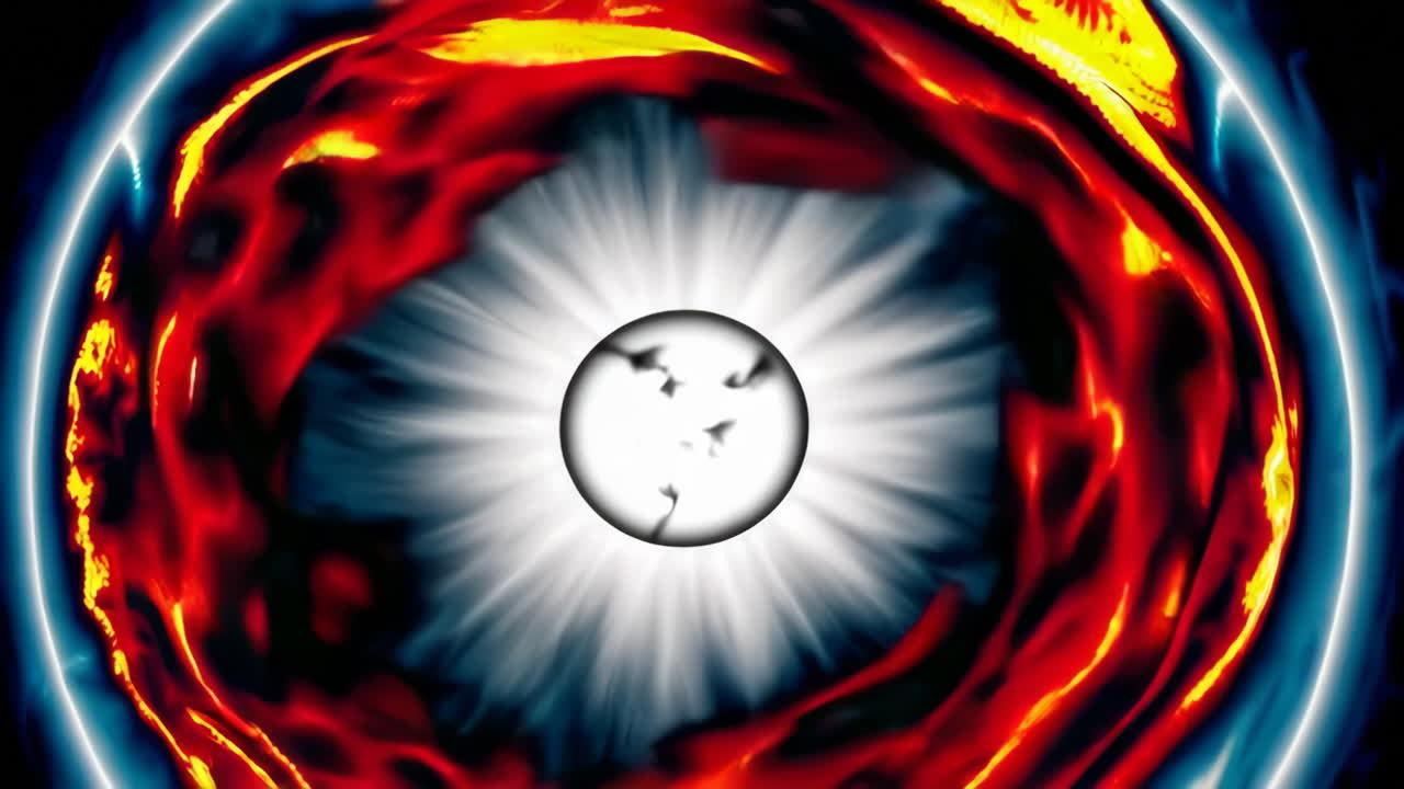 Abstract Vortex of Light and Energy