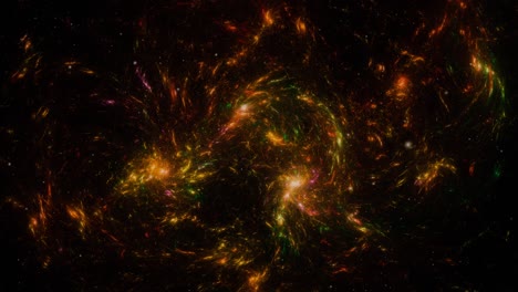 estrellas de fondo. volando por el espacio.