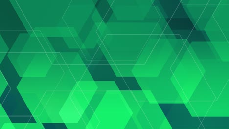 fondo hexagonal. abstracto limpio, simple y brillante animación de fondo. hermoso diseño de movimiento. los conceptos de negocios, tecnología, futurista, internet, datos, fibra óptica, velocidad, inalámbrico, web, móvil, sin costuras, loopable