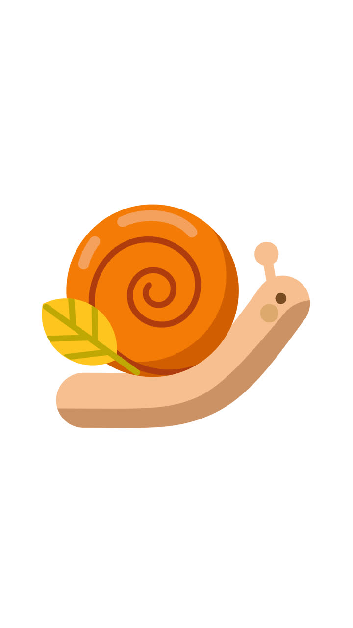 가을의 동물 컬렉션의 애니메이션