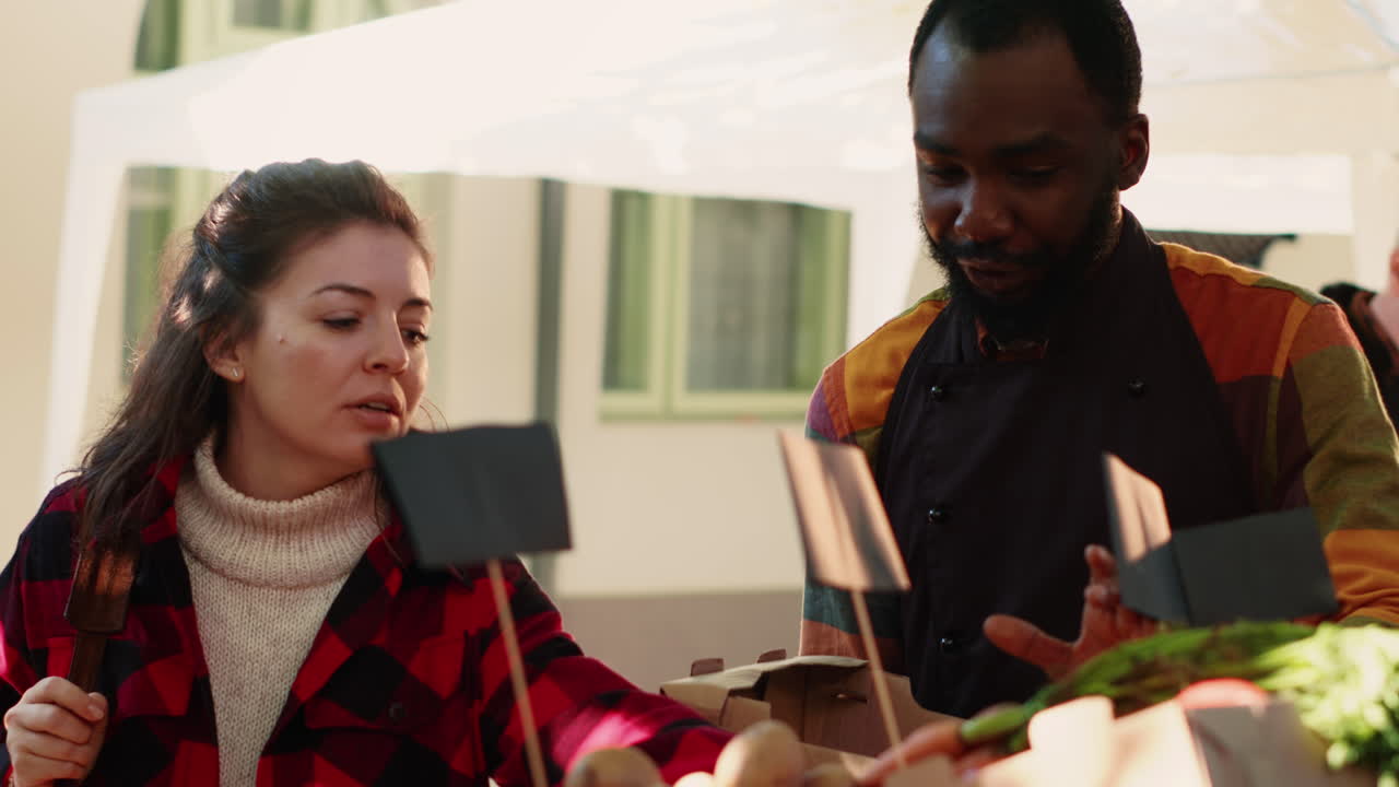 Woman at Farmers Market