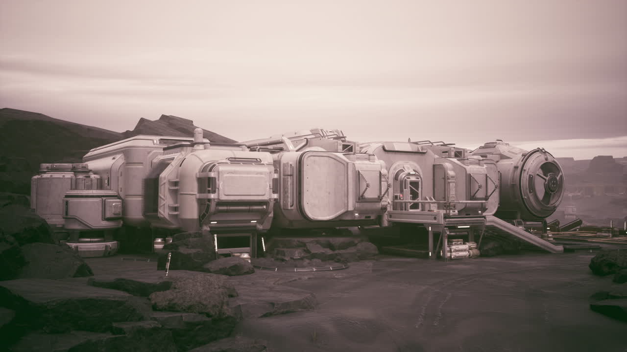 화성의 미래 우주 정거장