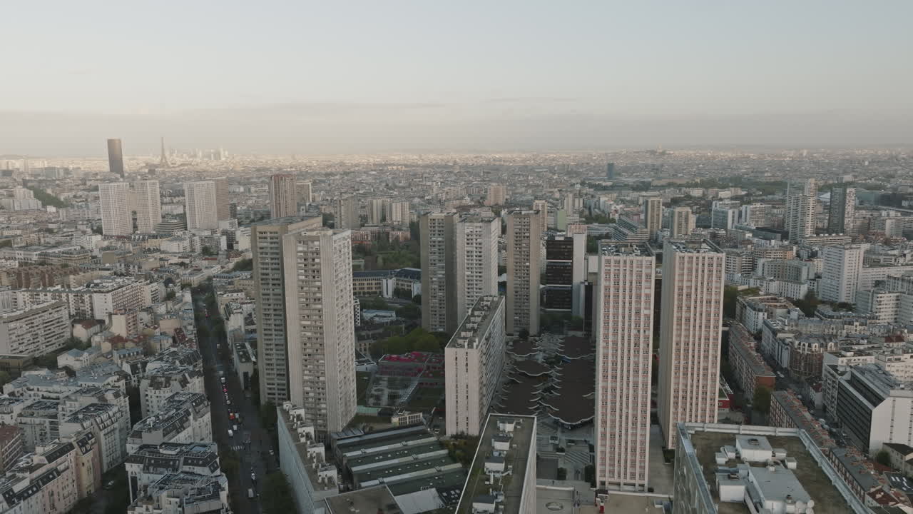13º Arrondissement: Visão aérea captura a história perfeitamente integrada com
