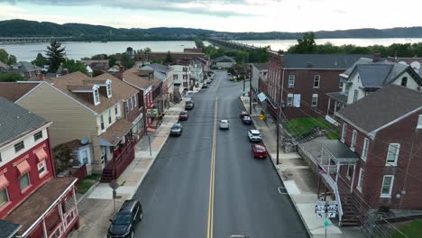 small town in usa wrightsville pennsylvania with susquehanna