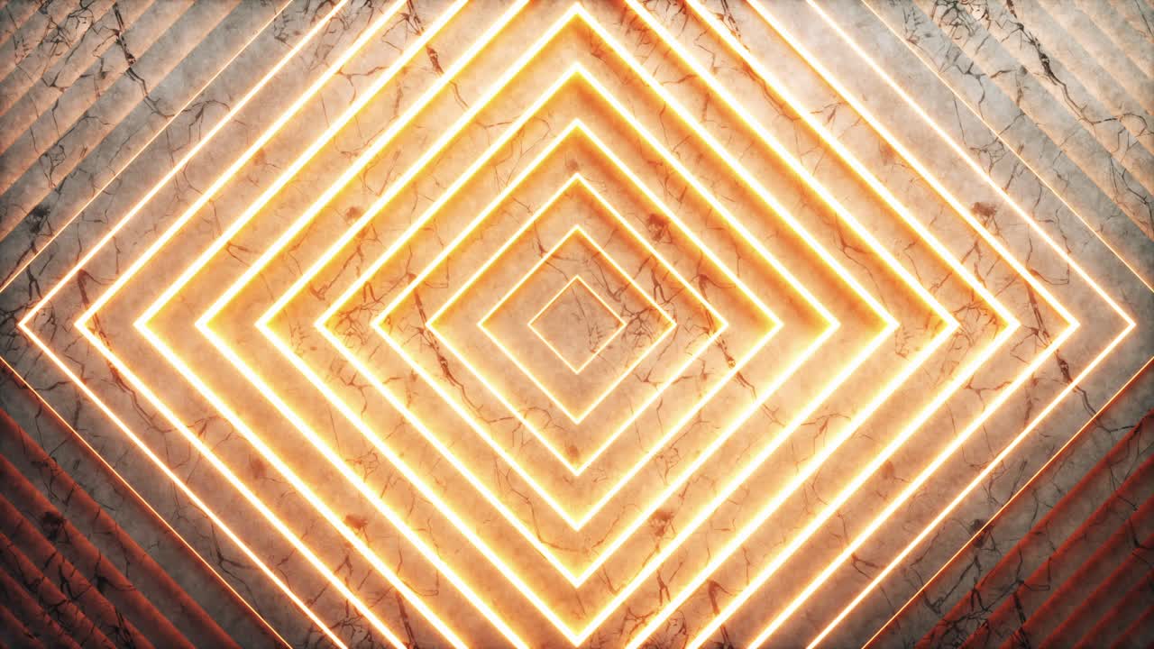 Abstract Geometric Marble Pattern with Glowing Lines