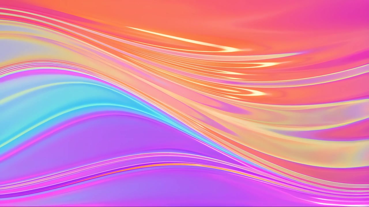 Abstract Fluid Motion Background 4K