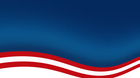 animated holiday background of independence day of usa