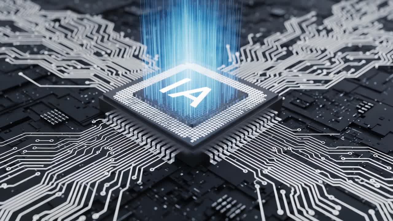 Exploring the Core of Artificial Intelligence: A Detailed Look at Integrated Circuits and Data Transmission in Modern Technology