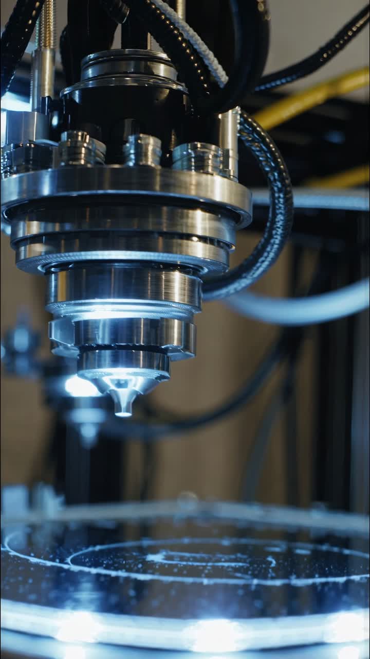 primo piano di una macchina di stampa 3d