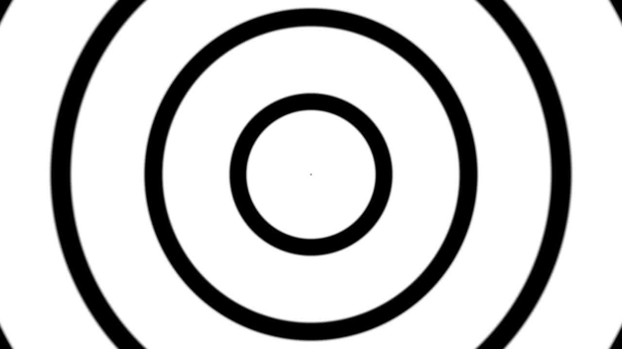 diseño de círculos concéntricos