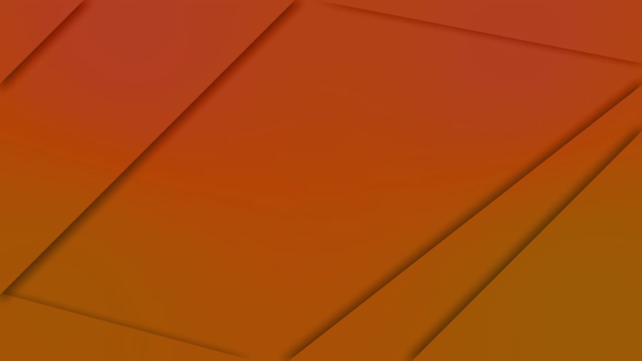 Orange lines moving on seamless loop