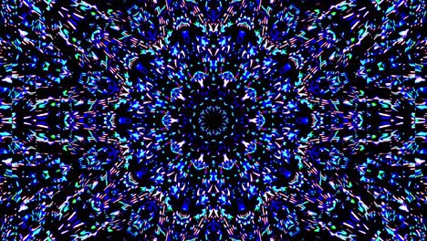 líneas brillantes que establecen el movimiento de la onda, coloridas, sobre un fondo negro