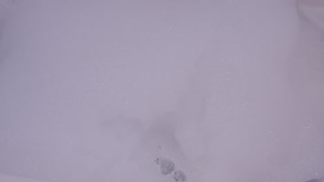 Short-blowing-bubble-bath-foam-in-bath