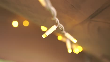 A-close-up-shot-of-hanging-fairy-lights