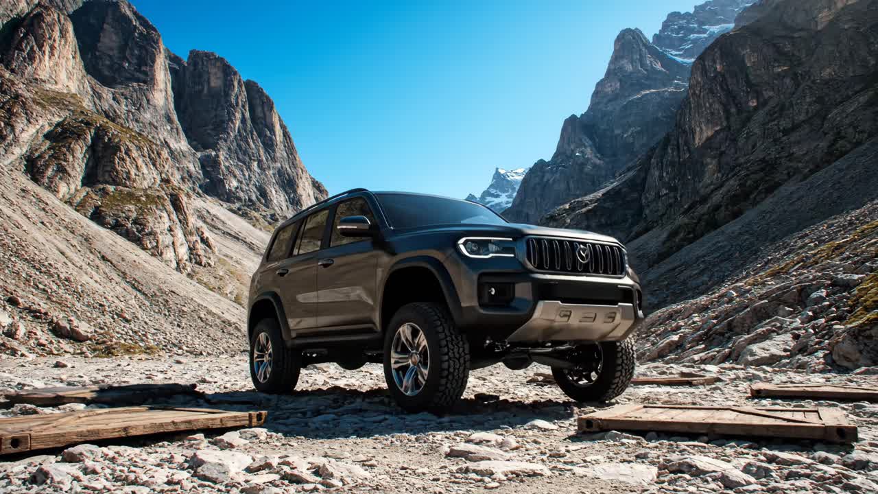 Off-Road Adventure in the Mountains