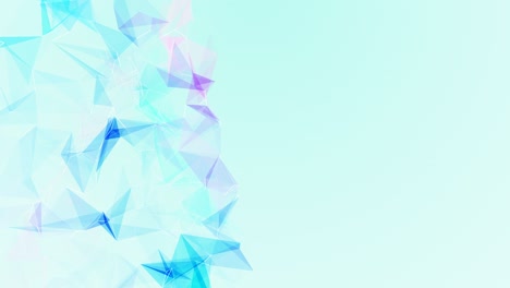 formas abstractas plexo animación de fondo