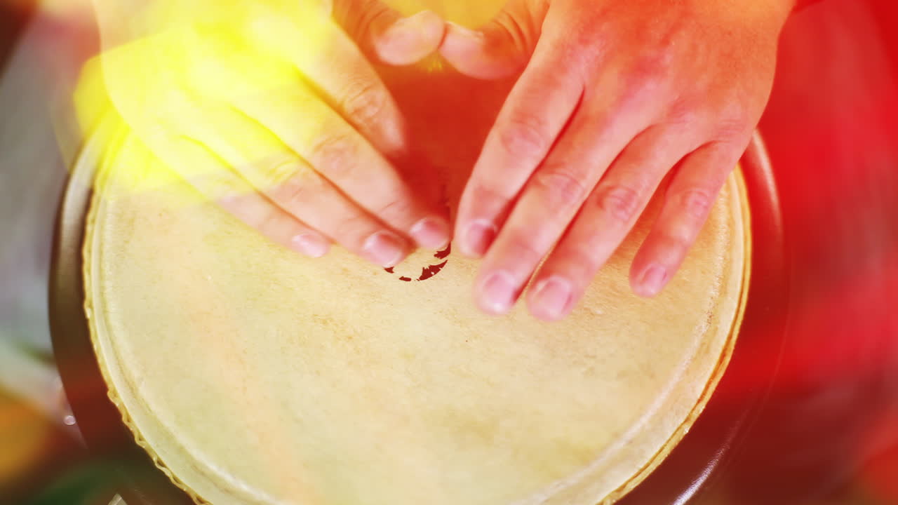 남자 드럼 콩고