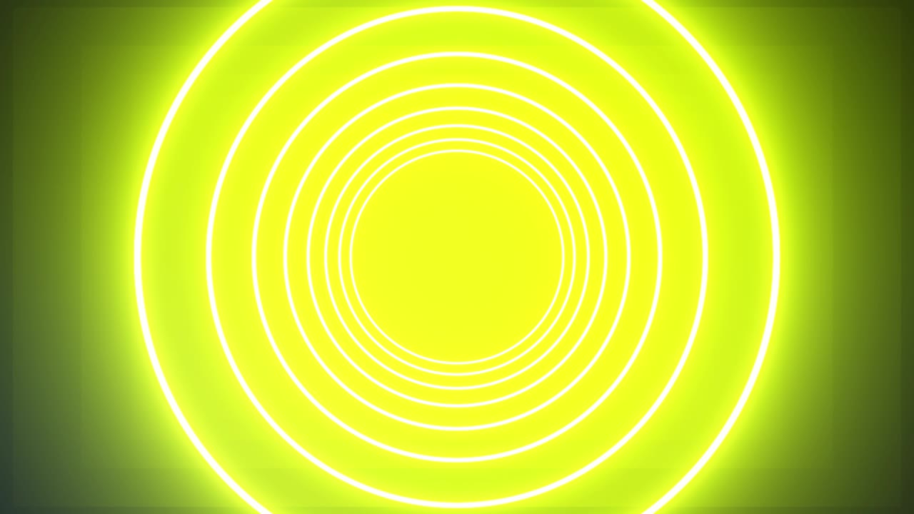 animación de túnel de círculo 3d gráficos de movimiento