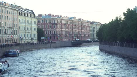 st. petersburg canal scene