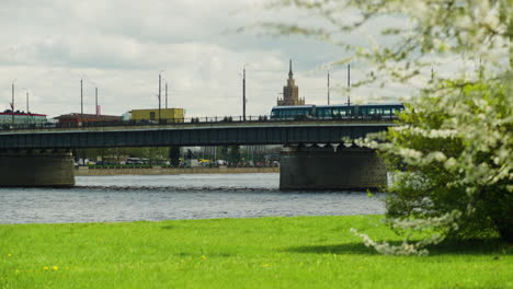 rīga of latvia in the month of april