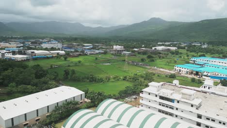 바사이 바이의 산업 지역 인도