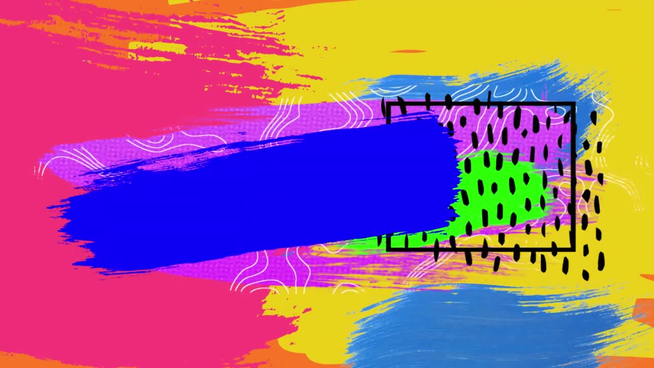 fondo multicolor con senderos multicolores desove