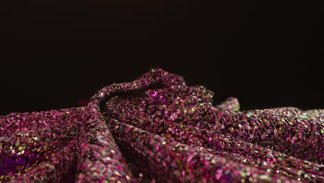 pink glitter fabric texture