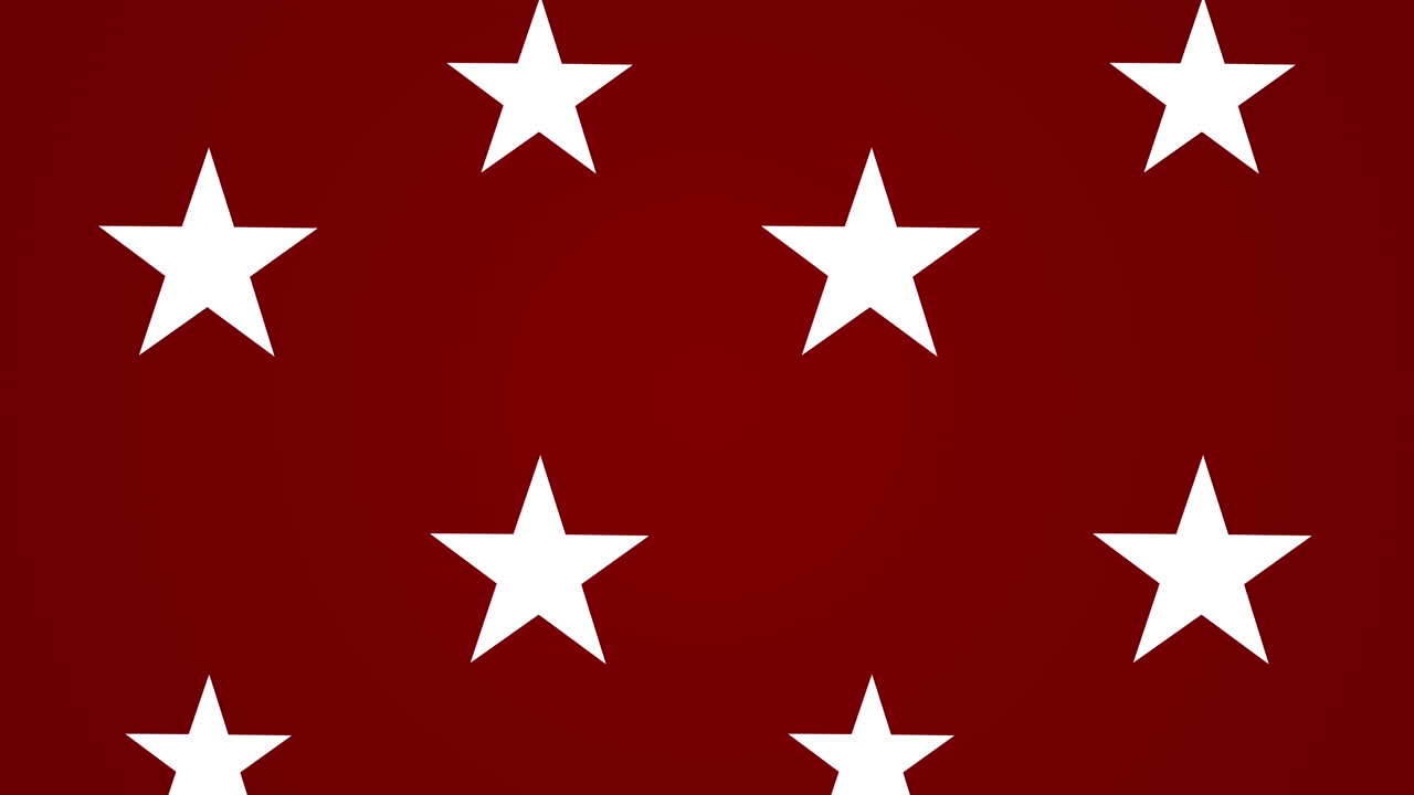 estrellas blancas sobre un fondo rojo oscuro