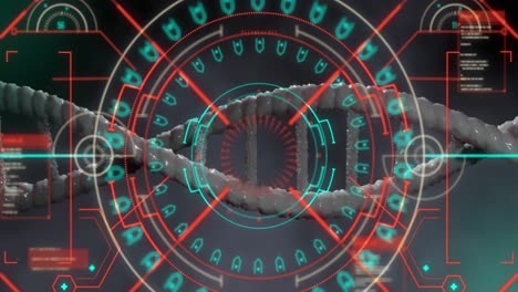 animation of scope scanning over dna strand